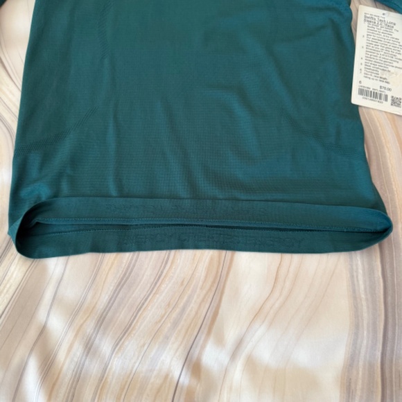 NEW! Lululemon Swiftly Tech Long-Sleeve Shirt 2.0 *Race Length Storm Teal Sz 6 - Picture 12 of 14